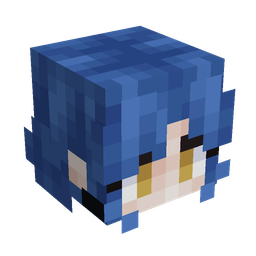 Black skin: head render