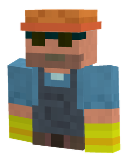 Blue skin: bust render