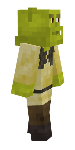 Black skin: body, right side render