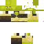 Black skin: raw texture render