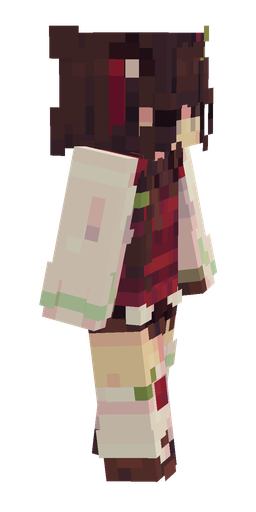 Orange skin: body, right side render