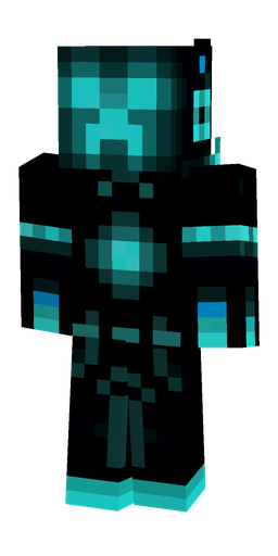 Black skin: body, front render