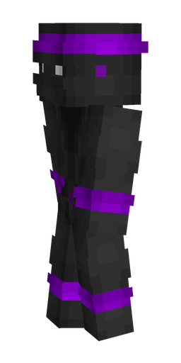 Black skin: body, left side render