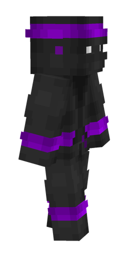 Black skin: body, right side render