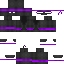 Black skin: raw texture render