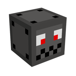 Black skin: head render