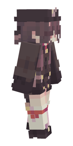 Black skin: body, right side render