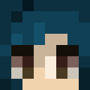 Blue skin: face render