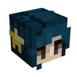Blue skin: head render
