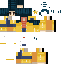 Blue skin: raw texture render