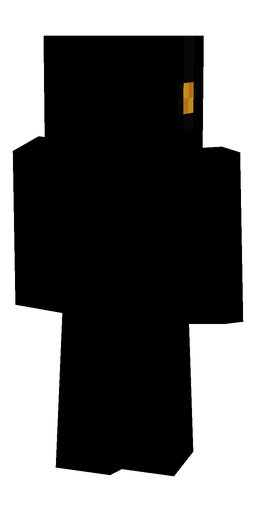 Black skin: body, back render