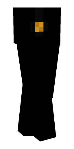 Black skin: body, left side render
