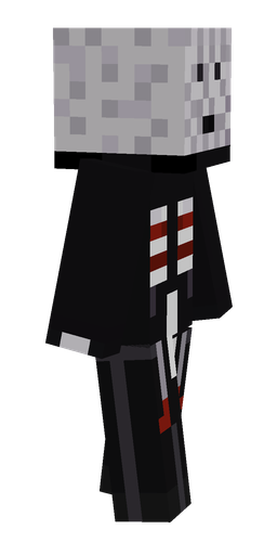 Black skin: body, right side render