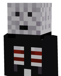 Black skin: bust render