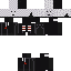 Black skin: raw texture render