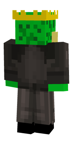 Black skin: body, back render
