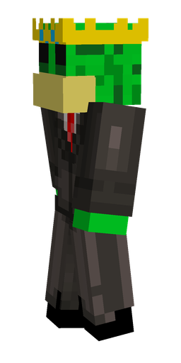 Black skin: body, left side render
