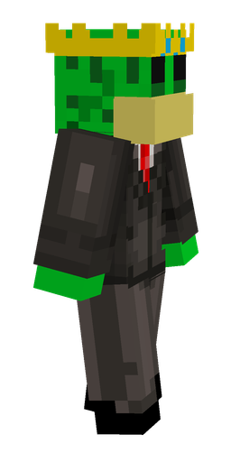 Black skin: body, right side render