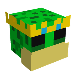 Black skin: head render