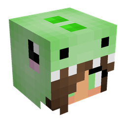 Brown skin: head render