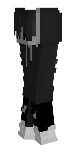 Black skin: body, left side render