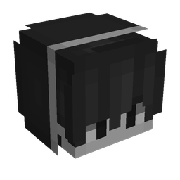 Black skin: head render