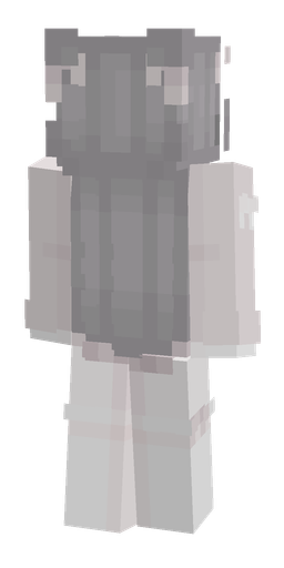 Gray skin: body, back render