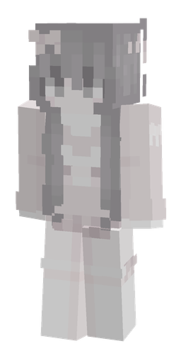 Gray skin: body, front render