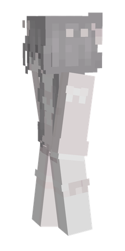 Gray skin: body, left side render
