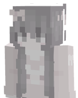 Gray skin: bust render