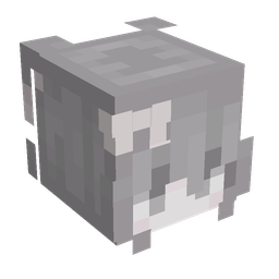 Gray skin: head render