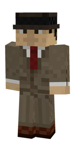 Brown skin: body, front render