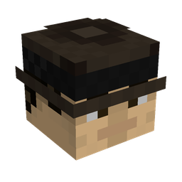 Brown skin: head render