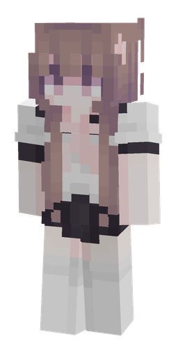 Pink skin: body, front render