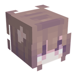 Pink skin: head render