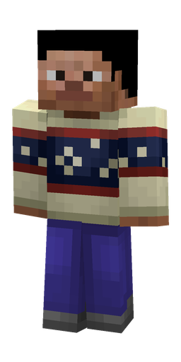Black skin: body, front render