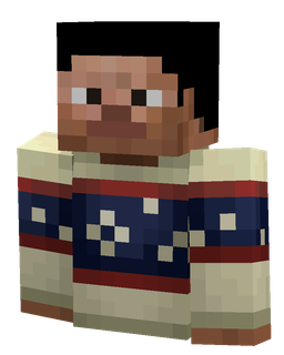 Black skin: bust render