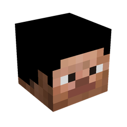 Black skin: head render