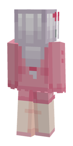 Orange skin: body, back render