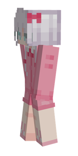 Orange skin: body, left side render