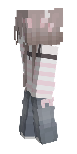 Dark skin: body, left side render
