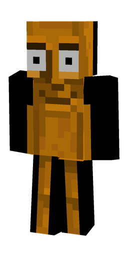 Brown skin: body, front render