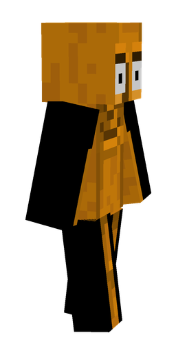 Brown skin: body, right side render