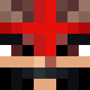 Black skin: face render