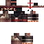 Black skin: raw texture render