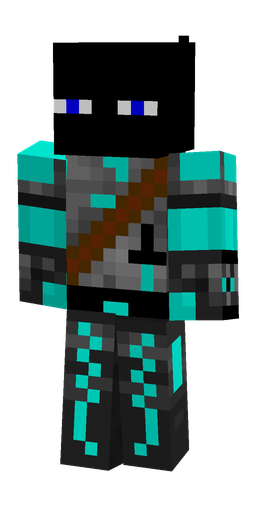 Black skin: body, front render