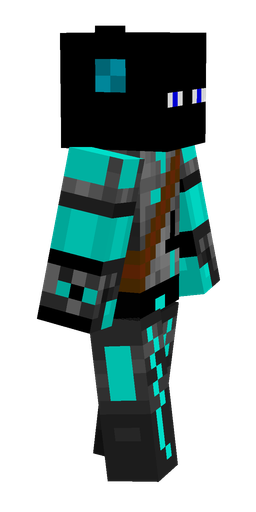 Black skin: body, right side render