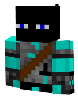 Black skin: bust render