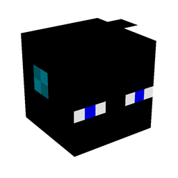 Black skin: head render