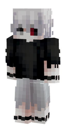 Black skin: body, front render